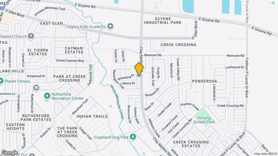 932 Winchester Ln Map and Location Details