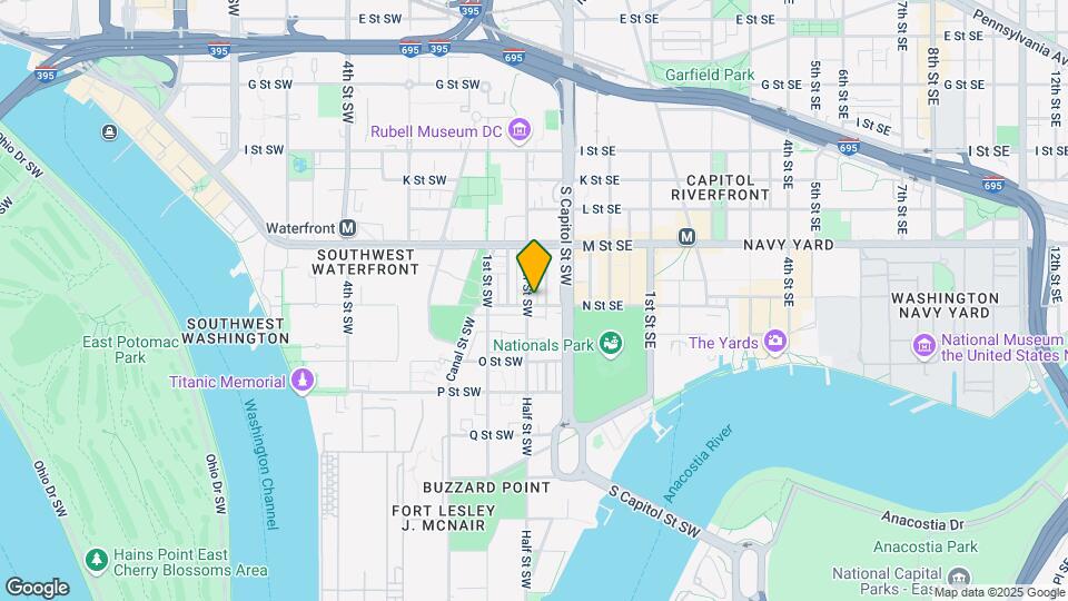 1254 Half St SW Mapa y Detalles de la Ubicación