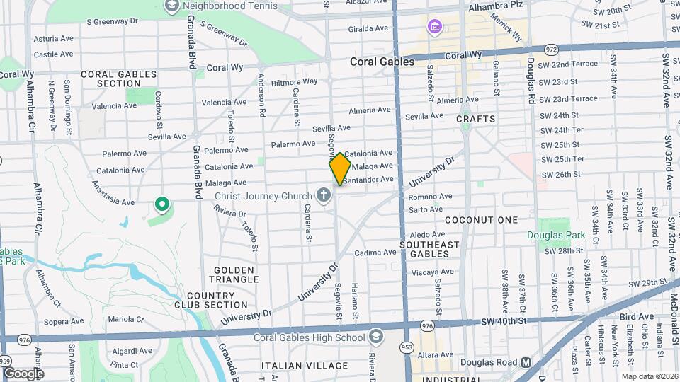 3145 Segovia St Map and Location Details