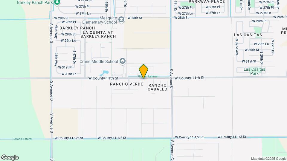3208 S Palomino Way Map and Location Details