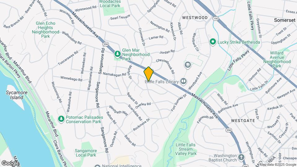 5205 Brookeway Dr Map and Location Details