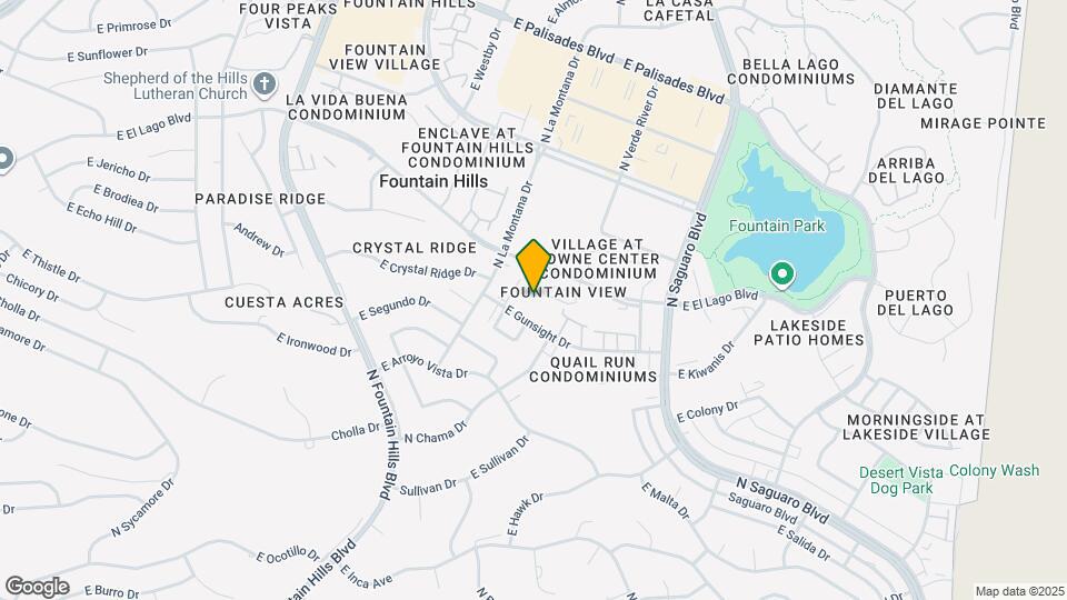 16616 E Gunsight Dr Map and Location Details