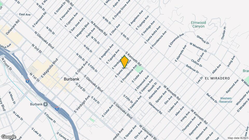 630 E Santa Anita Ave Map and Location Details