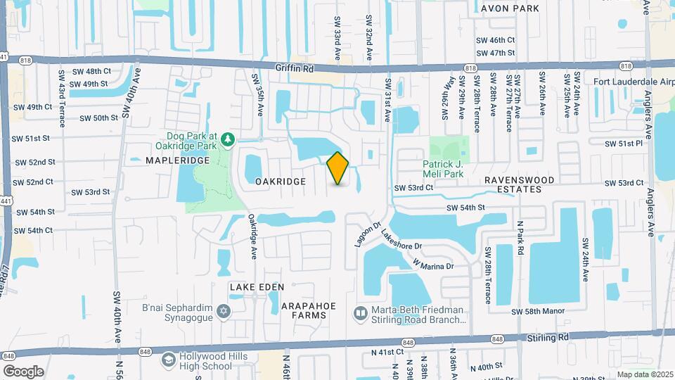 3234 SW 53rd Ct Map and Location Details