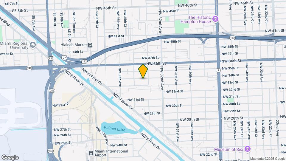 3338 NW 34th St Map and Location Details