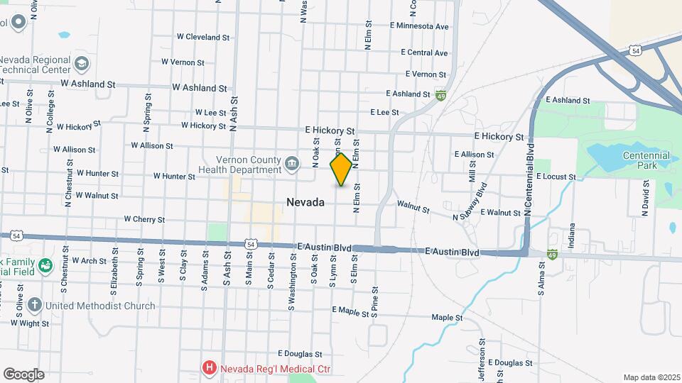 216 N Lynn St Map and Location Details