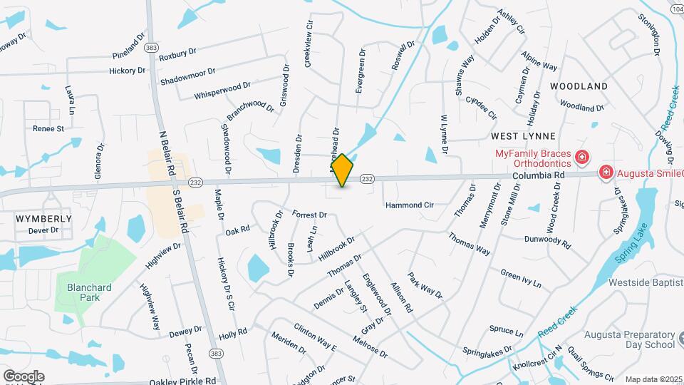 212 Sarah Creek Ct Map and Location Details
