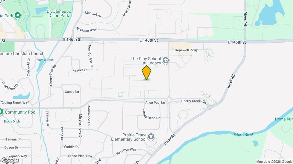 14277 James Dean Dr Mapa y Detalles de la Ubicación