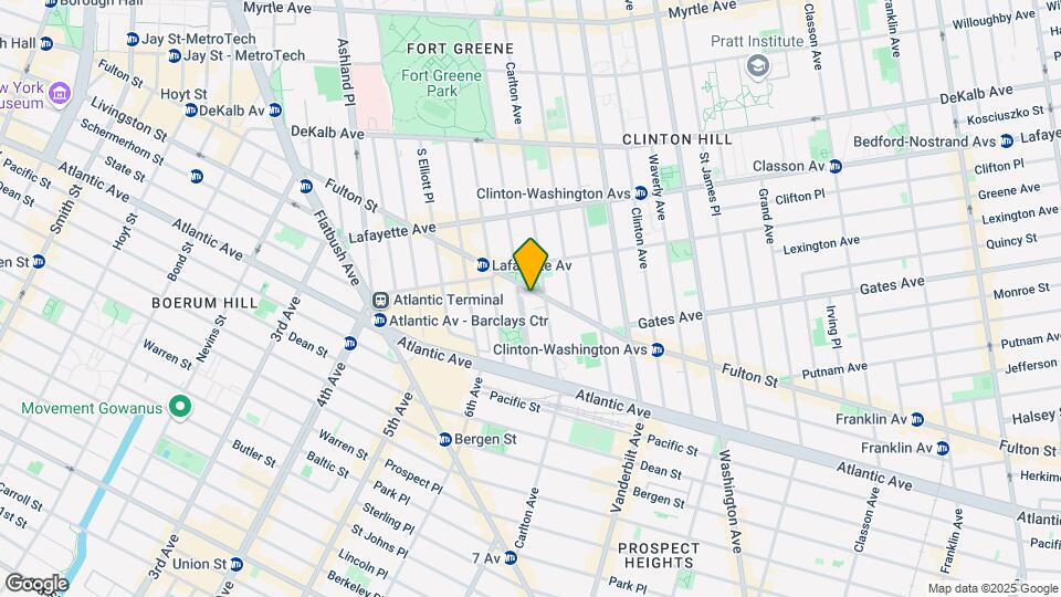 736 Fulton St Mapa y Detalles de la Ubicación