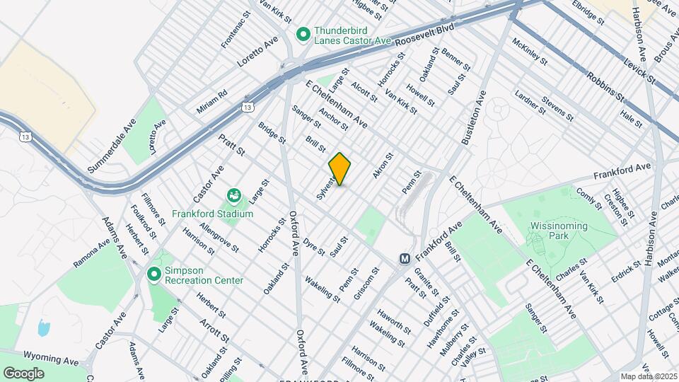 5252 Oakland St Map and Location Details