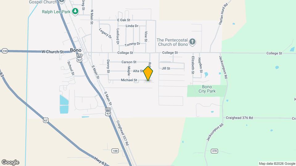 321 Michael St Map and Location Details