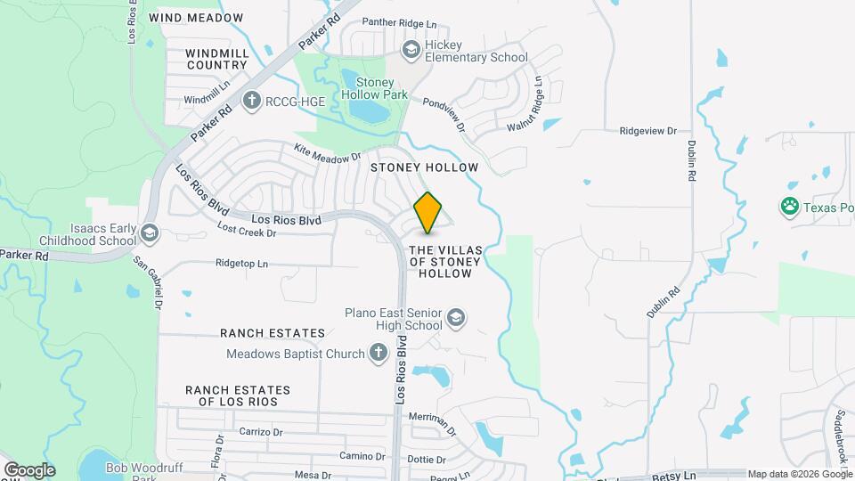 3617 Bella Vista Dr Map and Location Details