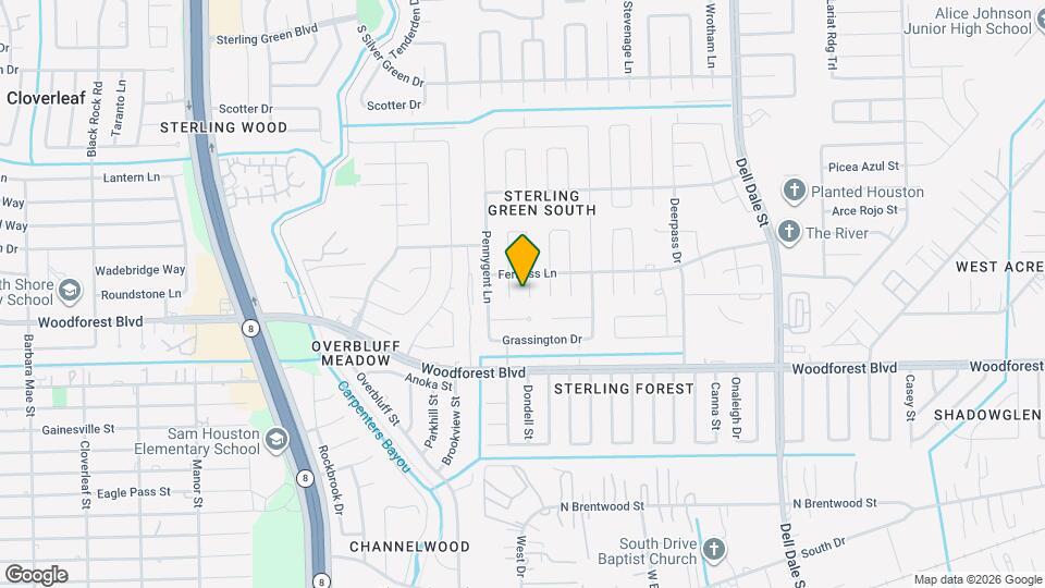 909 Littleport Ln Map and Location Details