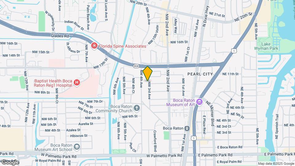1001 NW 3rd Ave Map and Location Details