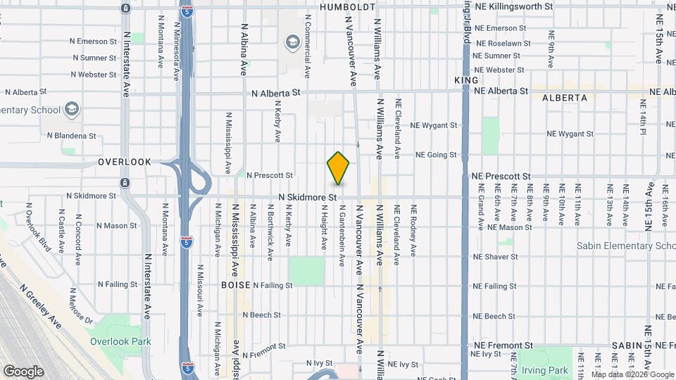 4315-4317-4317 N Gantenbein Ave Mapa y Detalles de la Ubicación