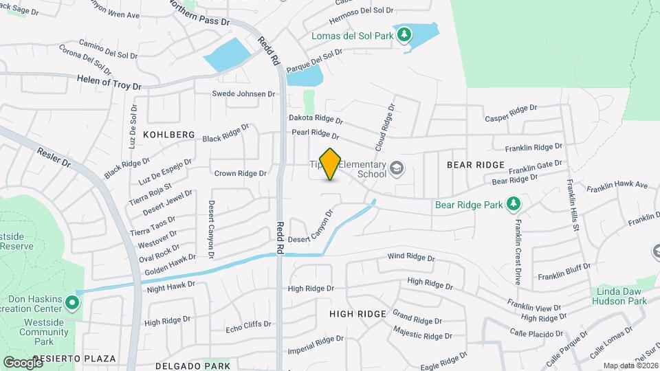 6776 Copper Ridge Dr Map and Location Details