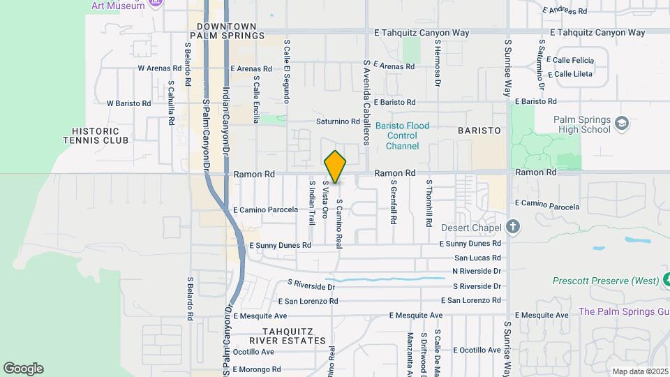 541 S Camino Real Map and Location Details