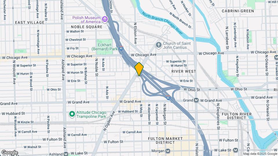 672 N May St Map and Location Details