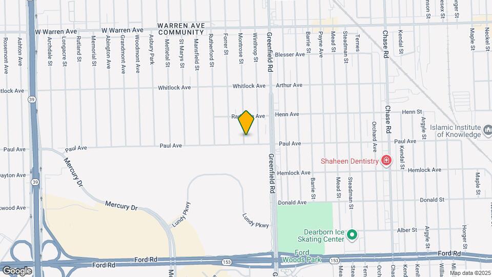 6324 Montrose St Map and Location Details