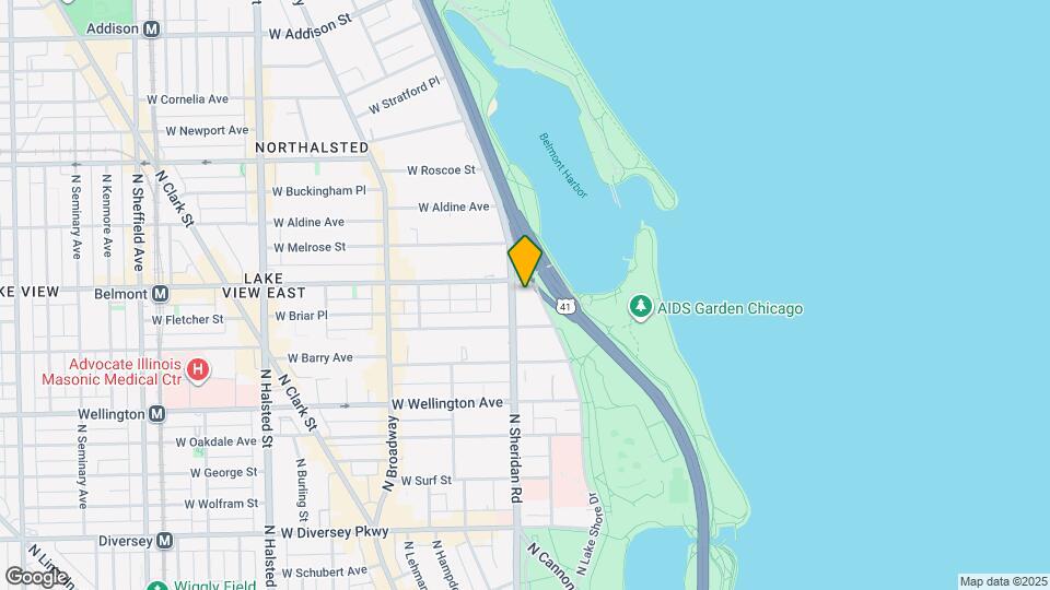 3200 N Lakeshore Dr Mapa y Detalles de la Ubicación