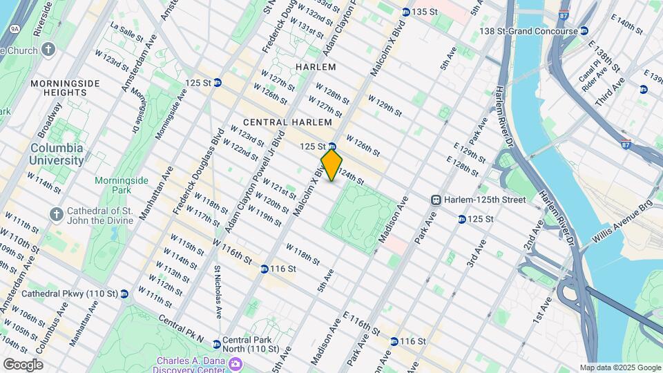 8 W 123rd St Map and Location Details