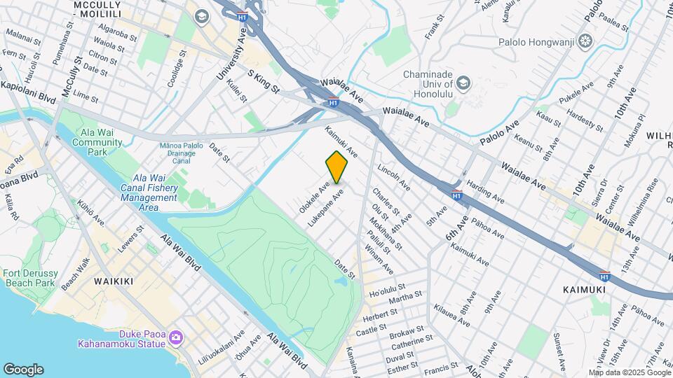 842 Lukepane Ave Map and Location Details