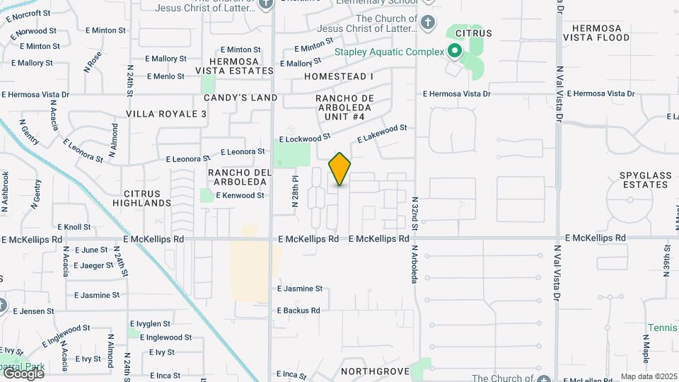 2123 N 30th St Map and Location Details
