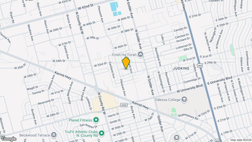 950 W 31st St Map and Location Details