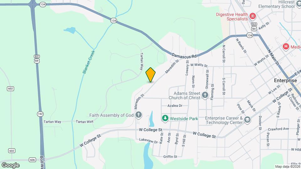 210 Meredith St Map and Location Details