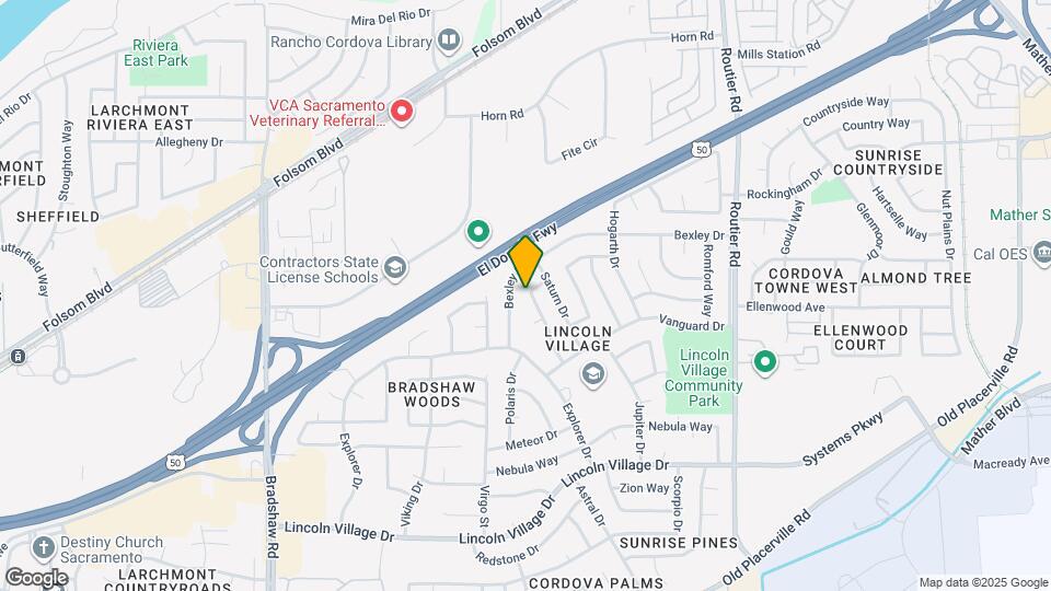 3214 Pegasus Way Map and Location Details