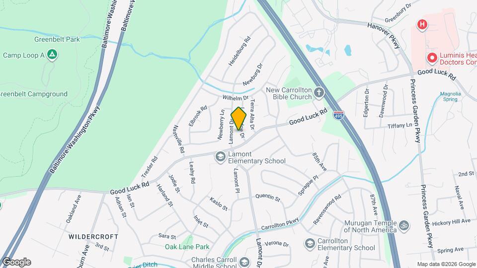 6706 Longridge Dr Map and Location Details