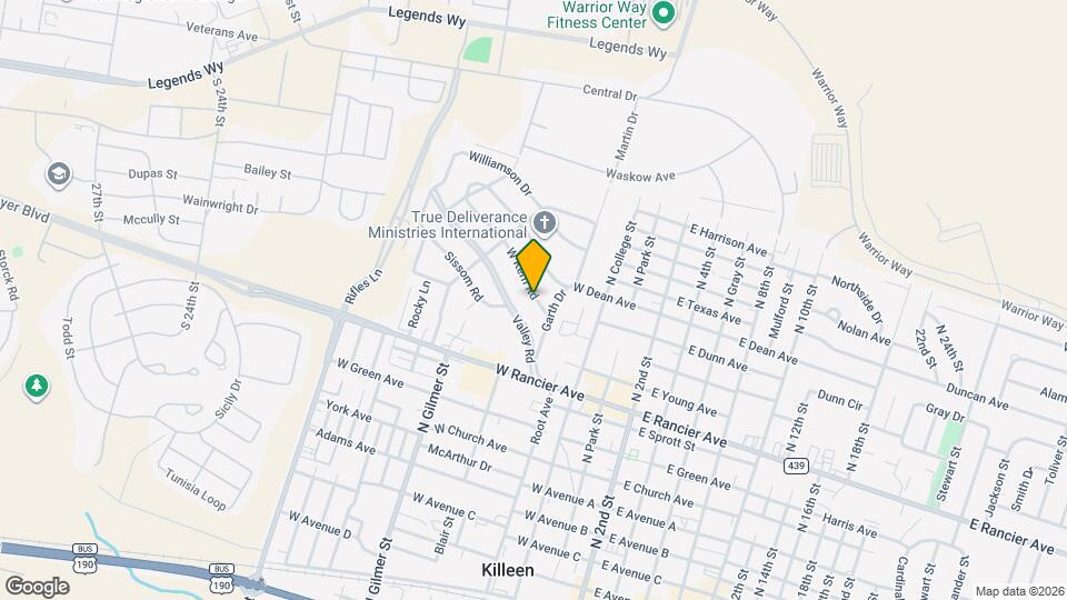 510 W Kern Rd Map and Location Details