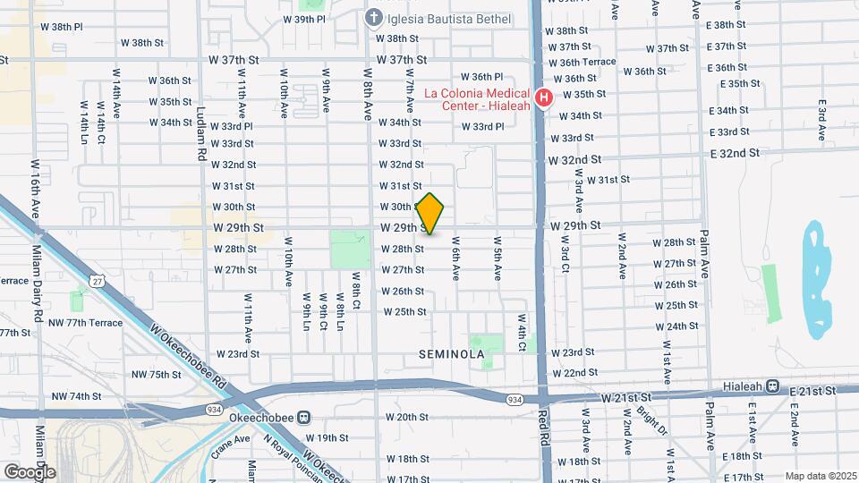 665 W 28th St Mapa y Detalles de la Ubicación