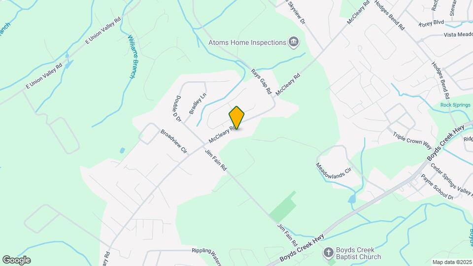 2149 McCleary Rd Map and Location Details