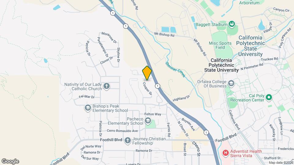 633 Couper Dr, Unit 1 Map and Location Details