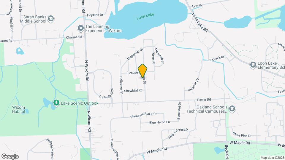 1369 Flamingo St Map and Location Details