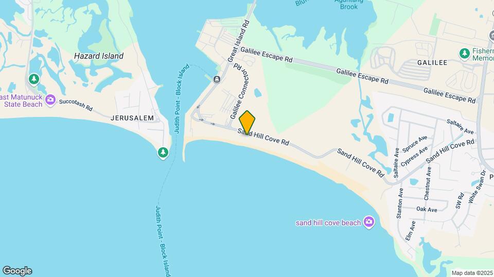 180 Sand Hill Cove Rd Map and Location Details