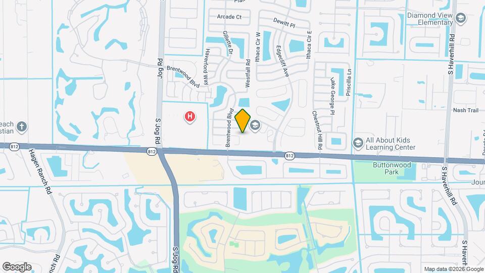 6129 Moonbeam Dr Map and Location Details