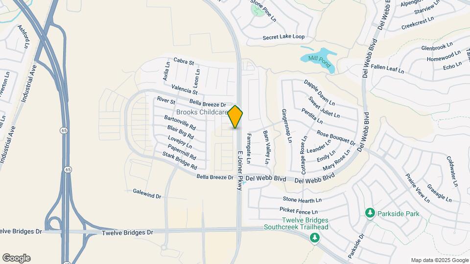 2171 Comstock Ln Map and Location Details