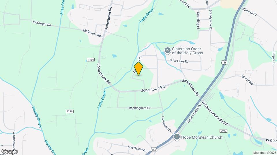 1645 Ginger Dr Mapa y Detalles de la Ubicación