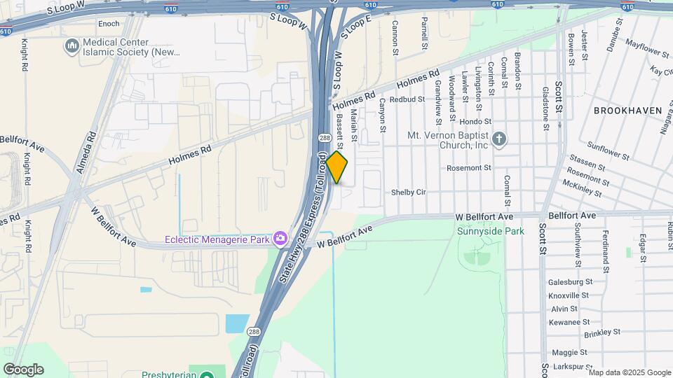 8402 Bassett St Map and Location Details