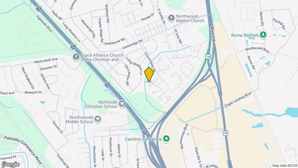 8133 Shadow Oak Dr Map and Location Details