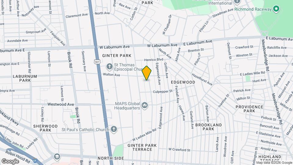 3514 Montrose Ave Map and Location Details