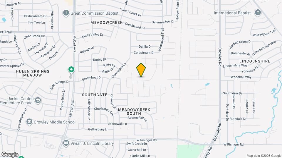 8204 Sycamore Brook Dr Map and Location Details