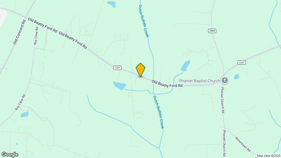 6323 Old Beatty Ford Rd Map and Location Details