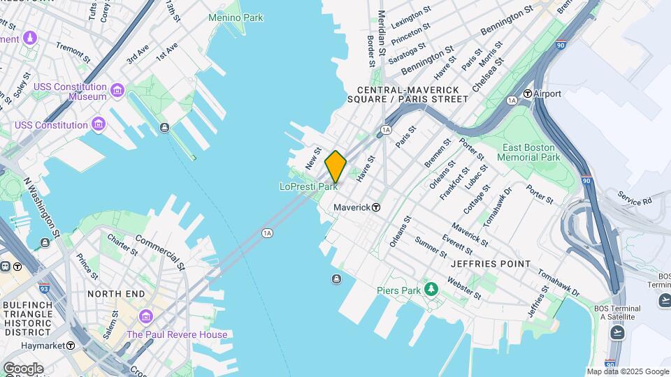 108 Sumner St, Unit 606 Map and Location Details