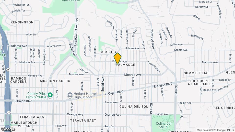 4565 Estrella Ave Mapa y Detalles de la Ubicación