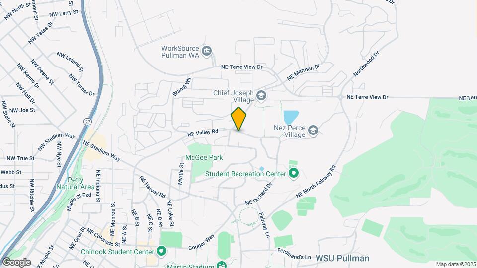 1725 NE Valley Rd, Unit A Map and Location Details