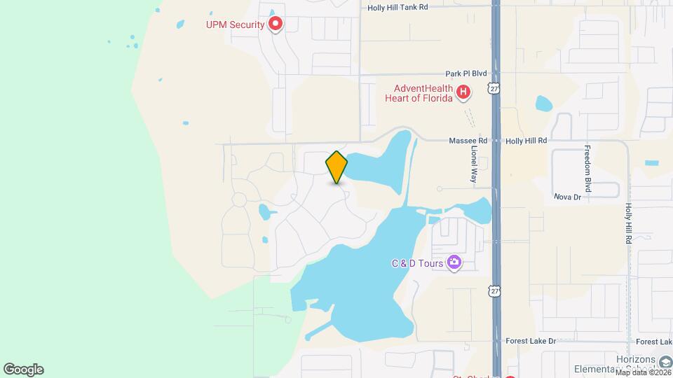 729 Brooklet Dr Map and Location Details