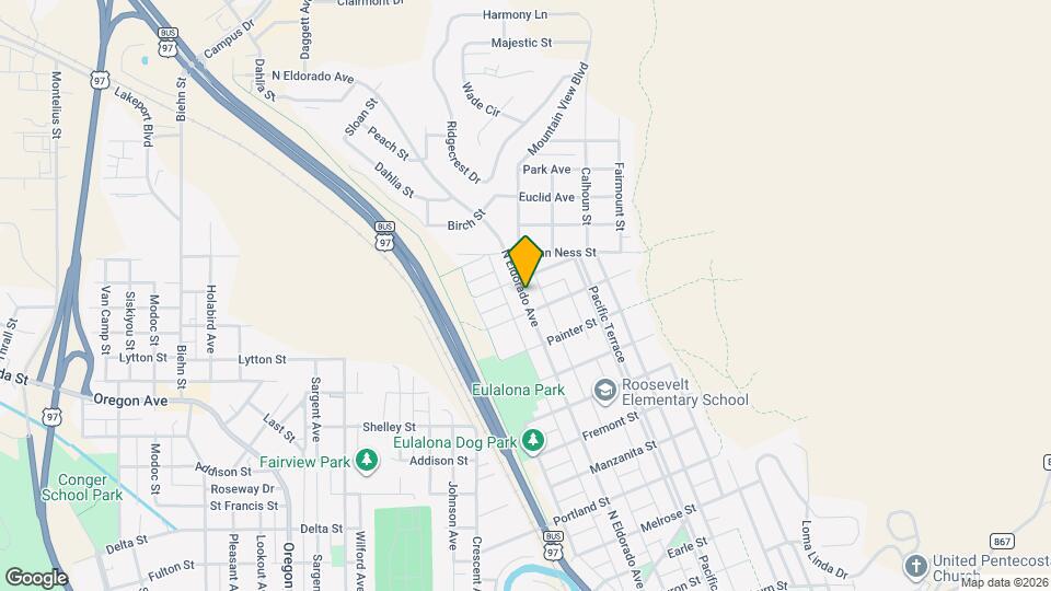 1545 N Eldorado Ave Mapa y Detalles de la Ubicación